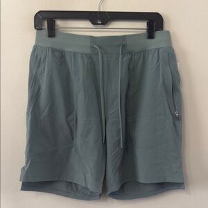 Lululemon License to Train Shorts 7” Linerless in Crater Blue NWT